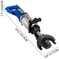 thumbnail image 2 of Dobladora de barras hidráulica eléctrica VEVOR 1.2 KW 22 mm 110 V, 2 of 9