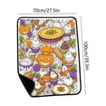 thumbnail image 3 of sruoe Halloween DIY Coloring Throw Blanket, Creative Hand‑Draw Craft, Halloween Home Decor, Halloween Themed Blanket for Sofa Couch Holiday Gathering, 3 of 6