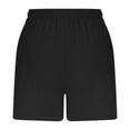 thumbnail image 4 of QUYUON Bike Shorts Sale Bermuda Shorts for Women Running Shorts High Waisted Shorts High Waist Dolphin Shorts Style S-382 Women Polyester Short Pants Volleyball Shorts Black XL, 4 of 7