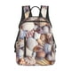 thumbnail image 1 of Disketp Sea Shells Mochila Ligera e Impermeable, Mochila de Día Resistente para Viajes, Senderismo y Uso Diario para Hombre y Mujer, 1 of 7