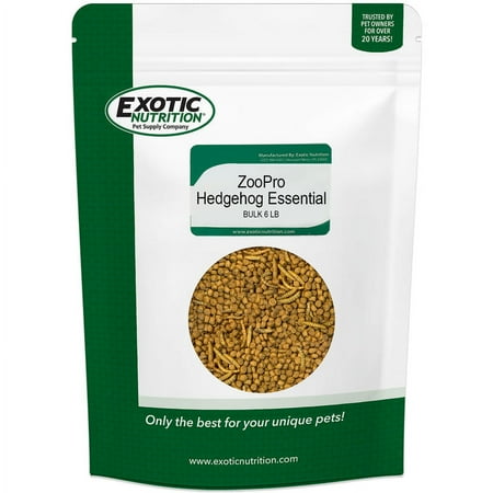 Exotic Nutrition Hedgehog Essential 6 LB - Chicken Kibble with Mealworms