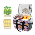 thumbnail image 2 of FORMRS Insulated Cooler Bag 24 Cans Capacity Soft Leakproof Lunch Box with Side Pockets, Purple Cute Halloween, 2 of 7