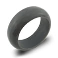 thumbnail image 5 of Silicone Rings Stylish Flexible Unisex Round Wedding Rings Wedding Bands for Sports Fitness Gym, 5 of 5