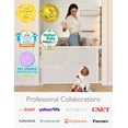 thumbnail image 3 of Momcozy Retractable Baby Gate, 33" Tall, Extends up to 55" Wide, 3 of 13