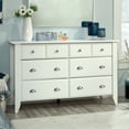 thumbnail image 3 of Sauder Shoal Creek 6 Drawer Dresser, Soft White Finish, 3 of 16