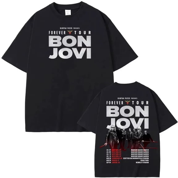 Bon Jovi 2026 World Tour Forever Tour Concert Unisex T-Shirt