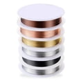 thumbnail image 2 of LEEYNEER 6 Pack Jewelry Beading Wire for Jewelry Making Supplies and Craft (24 Gauge), 2 of 7