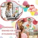 thumbnail image 5 of 200 Pieces 4 Oz Colorful Shaved Ice Cups Flower Shaped Snow Cone Cups Leak Proof Plastic Snack Ice Cream Bowls, 5 of 5
