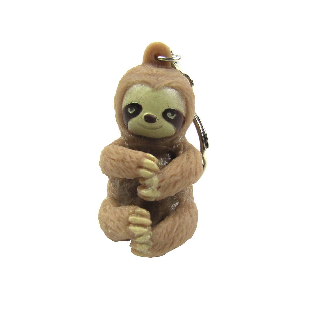 Backpack keychain Sleeping Sloth Keychain Backpack tag Sloth gift