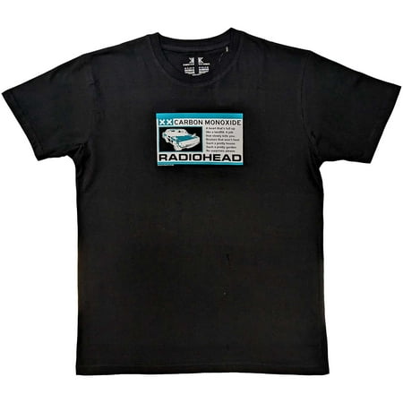 Radiohead Unisex T-Shirt Carbon Patch (Medium)