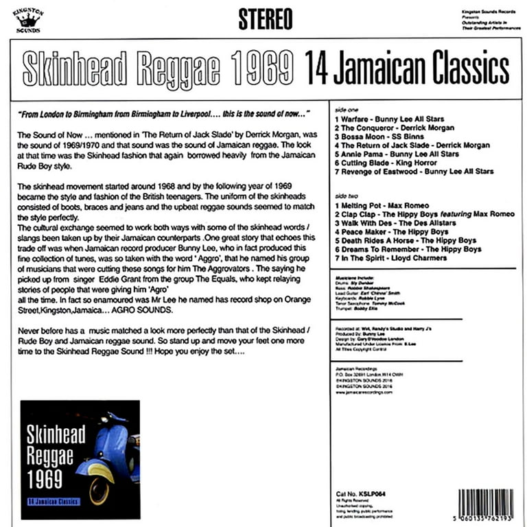 Skinhead Reggae 1969 / Various (Vinyl) - Walmart.com