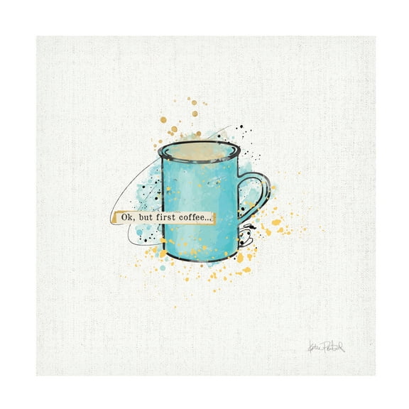 Katie Pertiet 'Thoughtful Perk II' Canvas Art