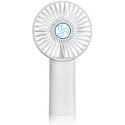 Ohderii Handheld Fan, Portable 4000mAh Battery Operated Rechargeable Fan, 3 Speed Setting Personal Mini Fan for Home Office Travel and Outdoor
