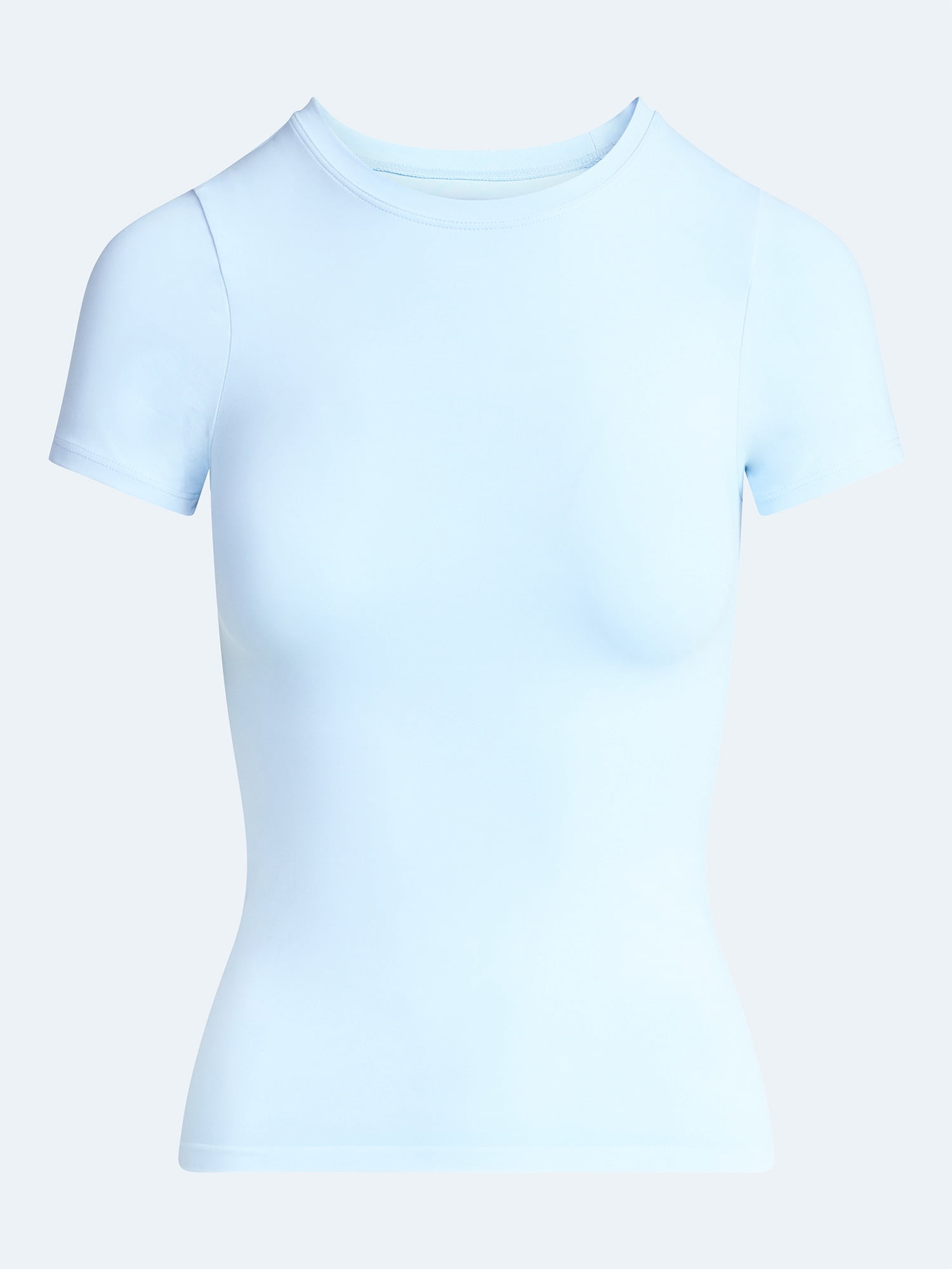 Joyspun Women's Everyday Seamless Shapewear T-Shirt, Sizes S-XXXL
