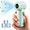 Green, variant on Portable Handheld Fan,18500RPM High Velocity 3000mAh, LED Display 5 Speeds USB-C Rechargeable Turbo Pocket Fan, Personal Mini Cooler for Travel