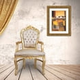 thumbnail image 3 of Paus, Hans 14x18 Gold Ornate Wood Framed with Double Matting Museum Art Print Titled - Two Boats I, 3 of 4