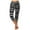 Gray, variant on Tumotour Yoga Shorts For Women Workout Out Elastic High Waisted Shorts Drawstring Cropped Trousers Printed Athletic Sports Shorts Biker Shorts