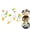 Second-Generation White Goose, variant on 4 Pcs Lazy Duck Computer Decorations, Funny Resin Silly Goose Statues for Computer Monitor Decor, Office Desk Accessories, Car Dashboard Ornaments, Cute Whimsical Desk Geese Gifts