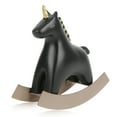 thumbnail image 2 of Rocking Horse Statue Nordic Inspired Rocking  Horse Sculpture Home Decor Accents Rocker Toy For Kid, 2 of 8