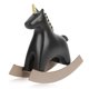 thumbnail image 1 of Artesanía De Escultura De Caballo, Estilo Minimalista, Pintada A Mano, Estatua De Caballo Balancín, Material De Resina, Decorativa, Práctica Para Habitación Para Estante ANGGREK Artesanía de escultura de caballo, 1 of 8