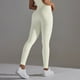 thumbnail image 1 of MKLEKYY Leggings deportivos para mujer, nuevos pantalones de yoga ajustados de punto sin costuras color melocotón para mujer, cintura alta y pantalones para correr y fitness 1945, 1 of 4