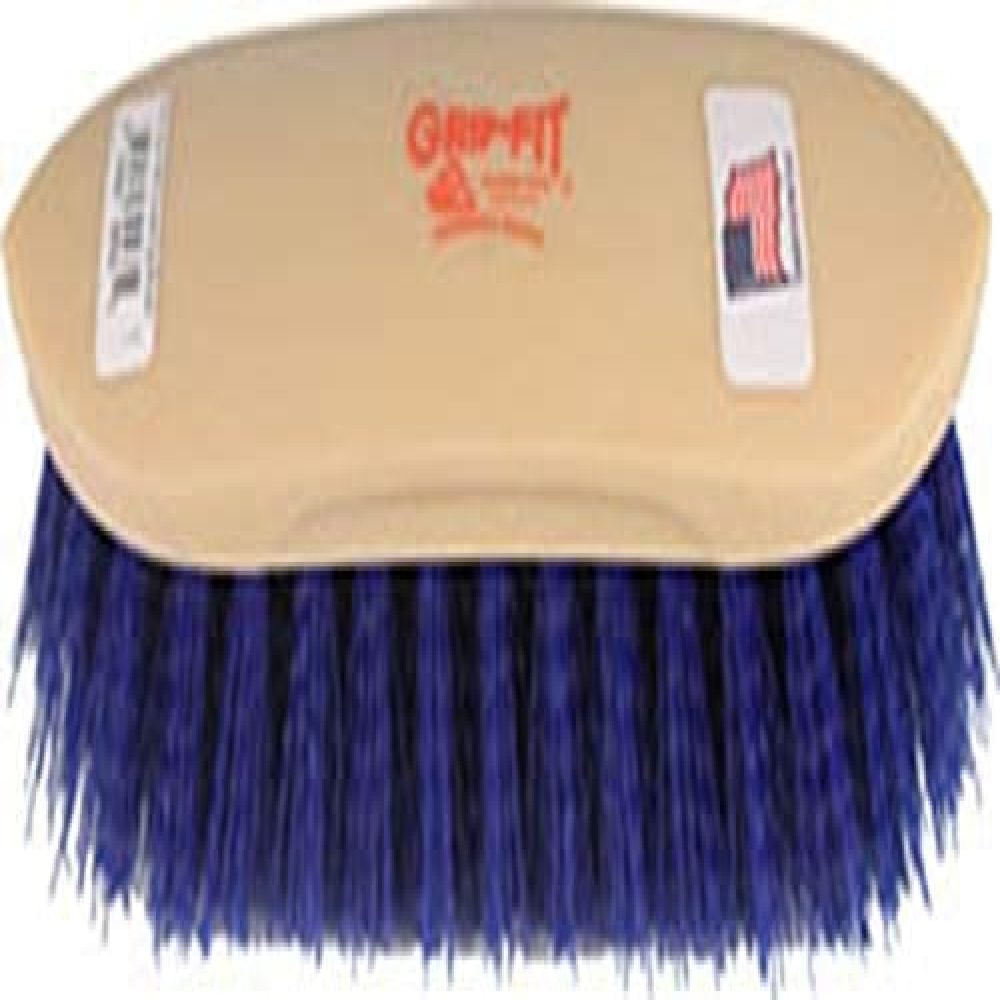 Decker 32 Synthetic Grooming Brush for Horses Blue 