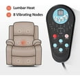 Small Sized Electric Power Lift Recliner Chair with Massage and