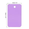 thumbnail image 3 of Uxcell Waterproof Wires Plastic Shipping Tags,1.18x1.97 Inch Purple 100Pcs, 3 of 6