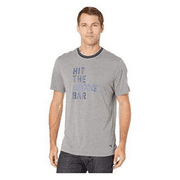 Tommy Bahama Hit The Bar Screen Printed Lounge Tee Heather Grey MD