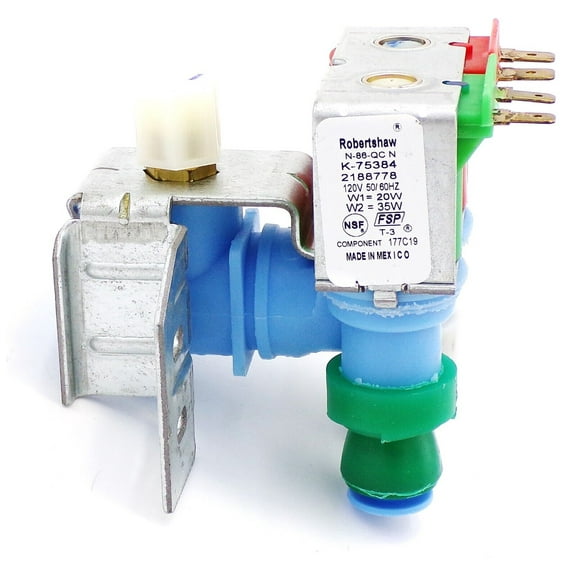 Whirlpool W10853654 4318046 Refrigerator Water Valve Kit NEW OEM SHIPS TODAY