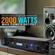 thumbnail image 4 of Amplificador de potencia PyleUSA 2 canales 2000W Bluetooth con LCD, 4 of 7