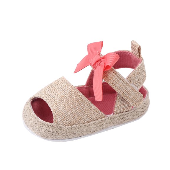 dmqupv Baby Shoes Girl Size 4 Sole Fashion Bowknot Hook Loop Casual Shoes Baby Walking Shoes Mes Hiking Shoes Shoes RD2 6