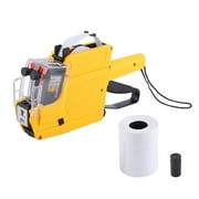 10 Digits Price Numerical Tag Gun Label Maker MX6600 with Sticker Labels for Office Retail Shop Grocery Store Organization Marking