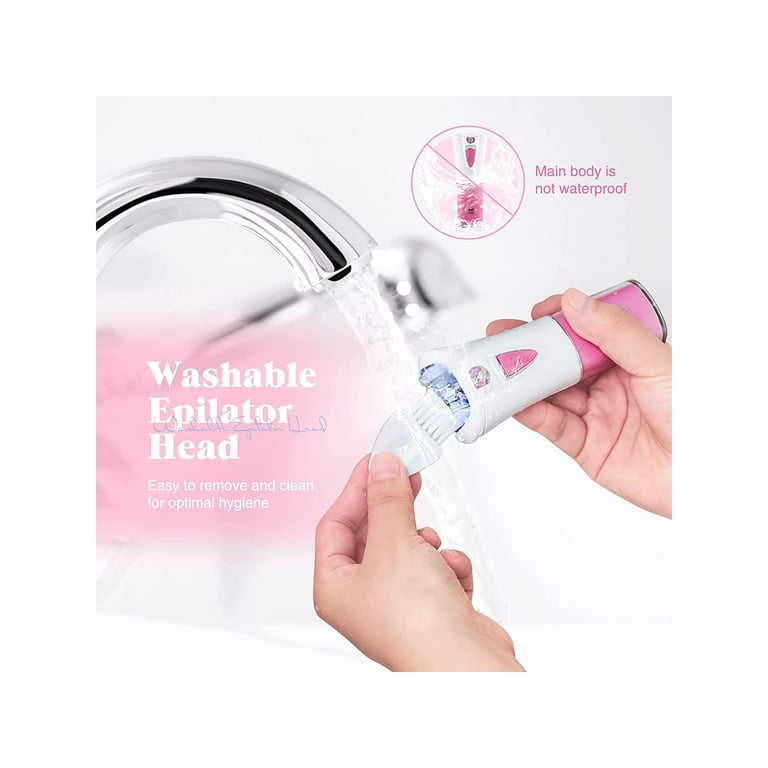 Smooth Glide Hair Remover, Portable Cordless Epilator for