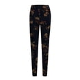 thumbnail image 4 of Tummy Control leggings for women Autumn And Winter Leggings Artistic Splash Printed Soft Stretchy Pants Features: Women's Fashion Clothing Workout Soft Yoga Pants for Running, 4 of 5