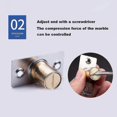 thumbnail image 3 of 2 Pieces Ball Catch,stainless Steel Ball Catch Clasp For Door Latch Adjustable Ball Roller Ball Furniture Door Catch With Screws For Home, 3 of 3