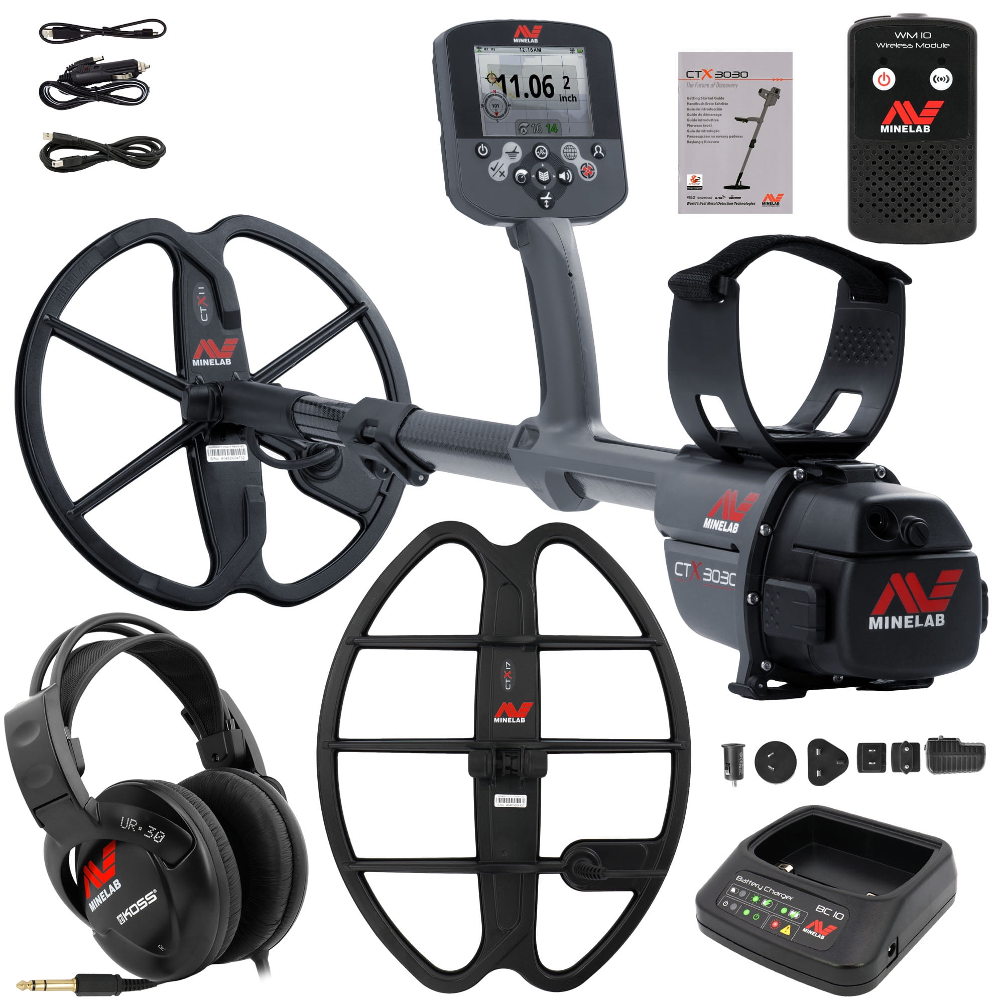 Minelab GPX 5000 Metal Detector Special with PRO-SONIC Wireless 