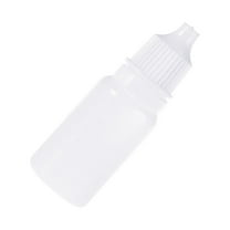 GARVALON 10Pcs Childproof Cap Plastic Dropper Bottles For Medical And Laboratory Use 6.9*0.9*0.9in