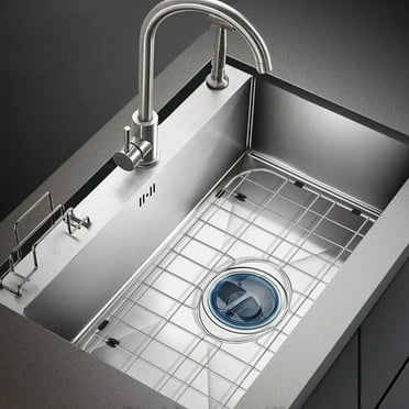 Kitchen Bottom Sink Protector Grid Wire Grid 304 Stainless Steel 16" x 12-1/2"