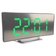thumbnail image 1 of Cateissary Reloj despertador Digital escritorio dormitorio Snooze recordatorio de tiempo electrónico decorativo hogar sala de estar número Electrónica Verde, 1 of 6