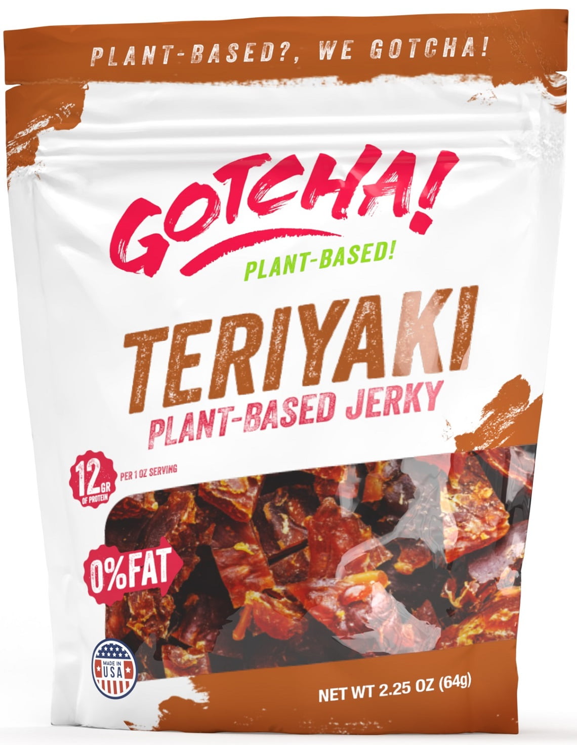 Plant Based Teriyaki Jerky