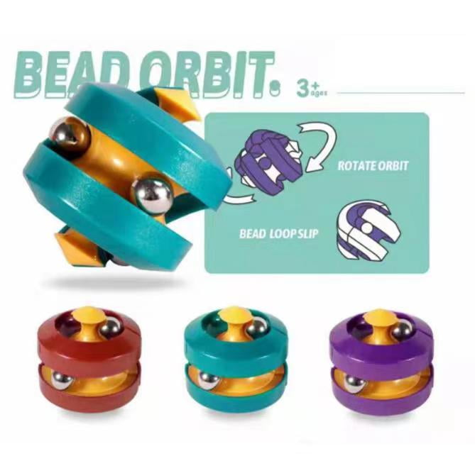 Orbit Ball Toy, Fidget Cubes Top Spinning Toy, as Stress Relief Gifts