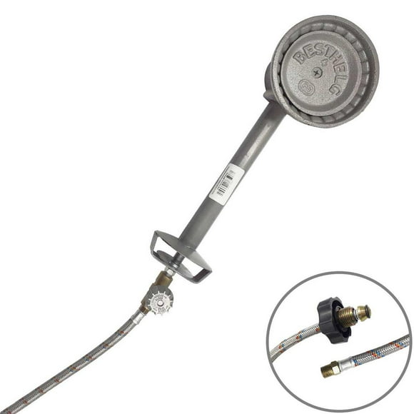 Quemador Chicharronero Industrial Besthelg #2 Con Manguera 1/4 Gas 5M