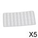 thumbnail image 1 of 5x Molde de s de Pared de Casa de Muñecas Fácil de Limpiar Reutilizable Resistente a Desgarros DIY Mini Molde de Silicona de para Sum 5 piezas, 1 of 8