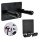 thumbnail image 1 of Estante para secador de pelo de aluminio sin perforaciones, estante para secador de pelo, estante de almacenamiento, aleación de aluminio con soporte de enchufe para supersónico Ormromra 2034973-1, 1 of 8