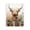 Farmhouse Cow, Wildflowers, Garden Fence, variant on Stupell Industries Rustic Lodge White Cow Farmhouse Gold Floating Frame Canvas Art, 17 x 21, by House Fenway