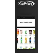 Refrigerated Snack and Drink Vending Machine with 60 Slots and 22 Inch Touch Screen with Bill and Coin Acceptor in Black (KM-VMRT-50-BC)