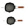 thumbnail image 2 of Non Stick Frying Pan, HighQuality Iron, Portable, Easy to Clean, Ceramic Stove, with Integrated Side Handle,, 2 of 8