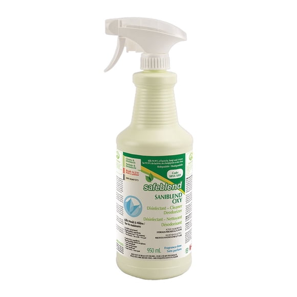 Safeblend SRXXX0D SaniBlend Oxy Disinfectant 950ml - 1 Each