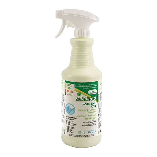 Safeblend SRXXX0D SaniBlend Désinfectant Oxy 950 ml - 1 Unité